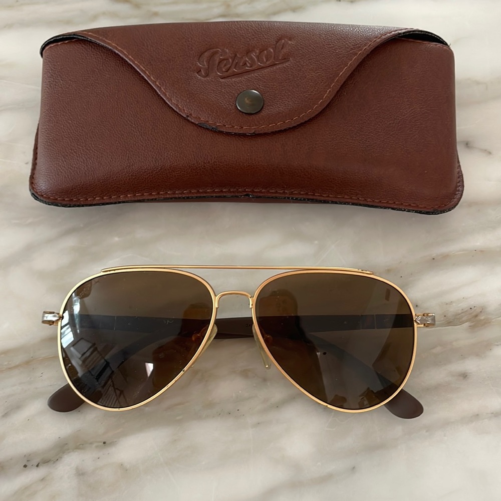 Persol Aviator Sunglasses